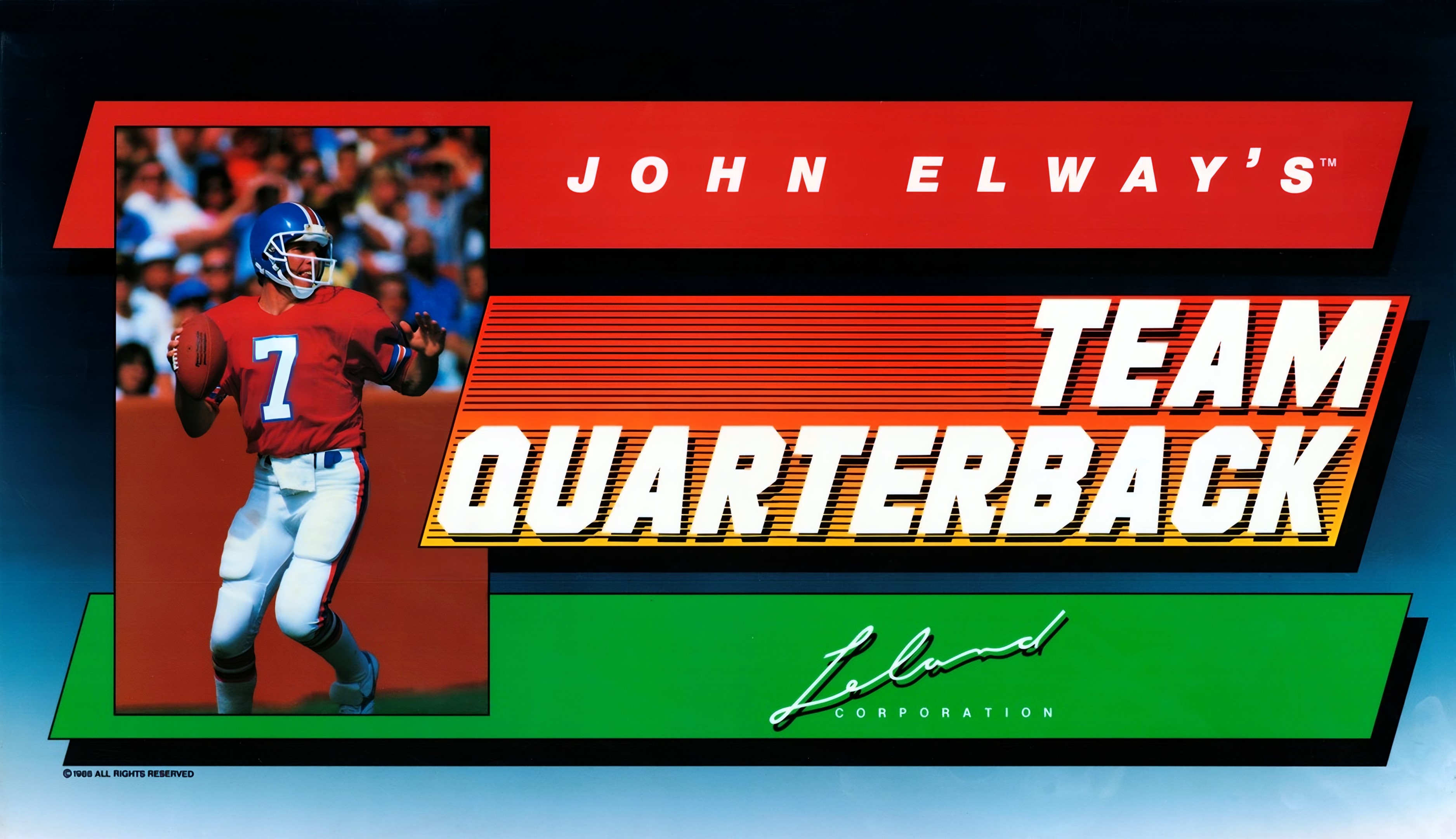 John Elway S Team Quarterback Images LaunchBox Games Database