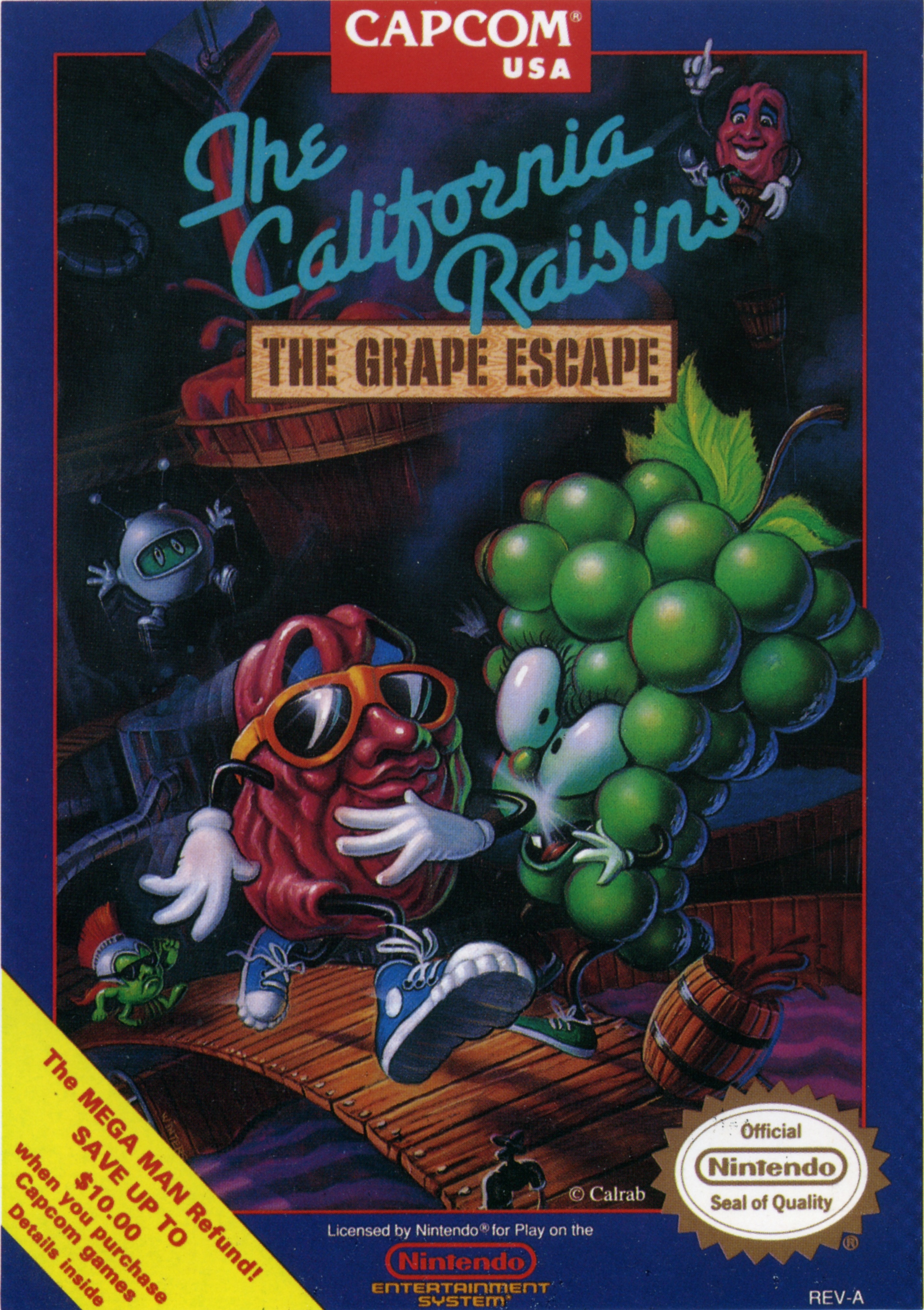 The California Raisins The Grape Escape Details LaunchBox Games Database