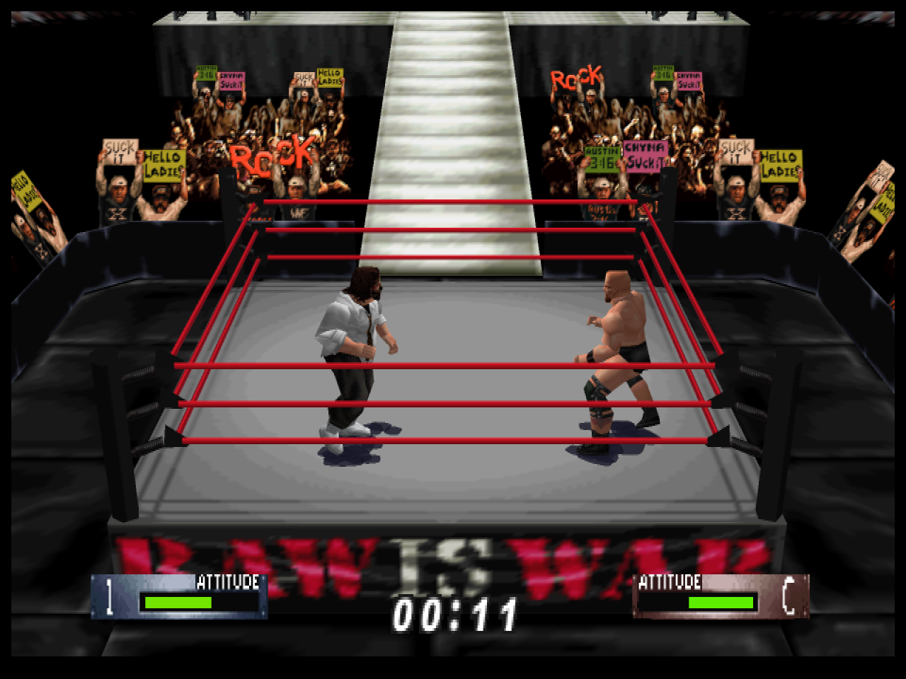 Illustration of WWF Wrestlemania 2000: Recompiled
