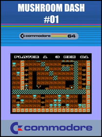 Mushroom Dash #01 - Fanart - Box - Front (World) - 798x1072