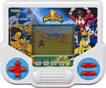 Mighty Morphin Power Rangers - Cart - Front (World) - 1133x944