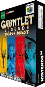 Gauntlet Legends - Box - 3D (Japan) - 232x448
