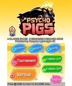 Psycho Pigs - Screenshot - Game Title (World) - 400x480