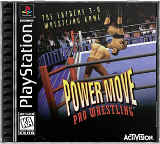 Power Move Pro Wrestling - Box - Front - Reconstructed (North America) - 687x617