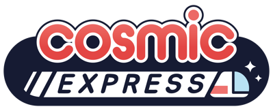 Cosmic Express - Clear Logo (World) - 3508x1434