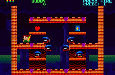 Parasol Stars: Rainbow Islands 2 - Screenshot - Gameplay (null) - 640x416