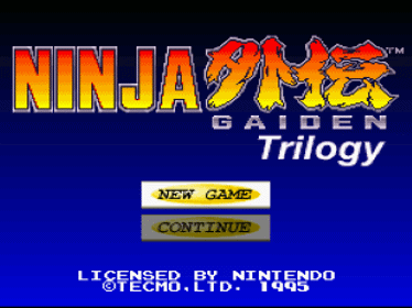 Ninja Gaiden Trilogy - Screenshot - Game Title (null) - 320x240