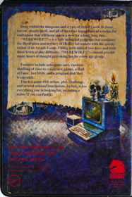 Werewolf!! Or is it Vampire?: Or is it Something Else? - Box - Back (North America) - 700x1048