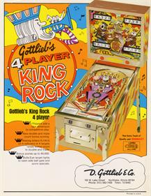 King Rock - Advertisement Flyer - Front (North America) - 976x1263