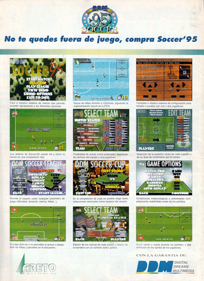 DDM Soccer 95 - Box - Back (Spain) - 2429x3340
