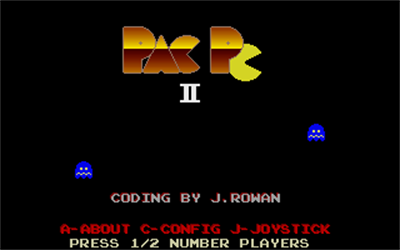 Pac PC II - Screenshot - Game Title (North America) - 400x250
