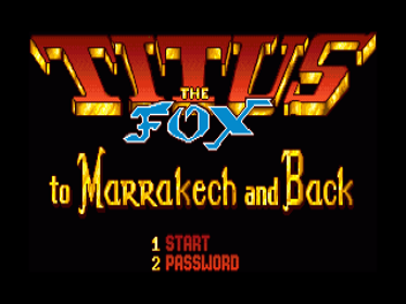 Titus the Fox - Screenshot - Game Title (null) - 320x240