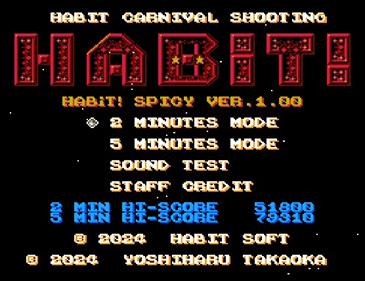 HABiT! Spicy - Screenshot - Game Title (null) - 556x428