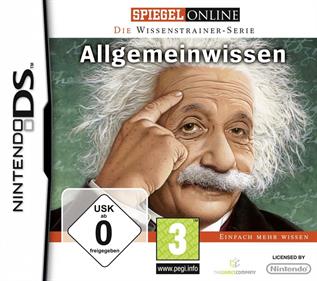 Spiegel Online: Die Wissenstrainer-Serie: Allgemeinwissen - Box - Front (Europe) - 768x680