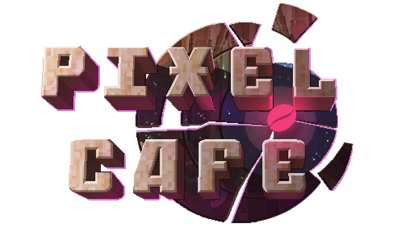 Pixel Cafe - Clear Logo (World) - 1280x720