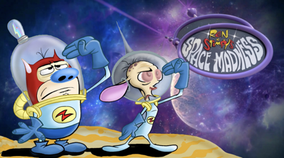 Ren & Stimpy: Space Madness - Banner (World) - 3814x2132