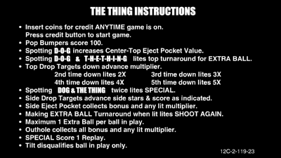The Thing (Ivan TBA) - Arcade - Controls Information (null) - 1920x1080