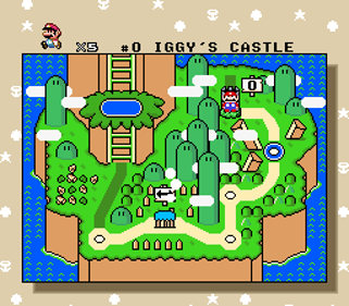 #0 IGGY'S CASTLE - Screenshot - Gameplay (World) - 256x224