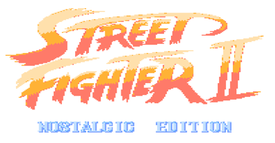 Street Fighter II: Nostalgic Edition - Clear Logo (World) - 600x313