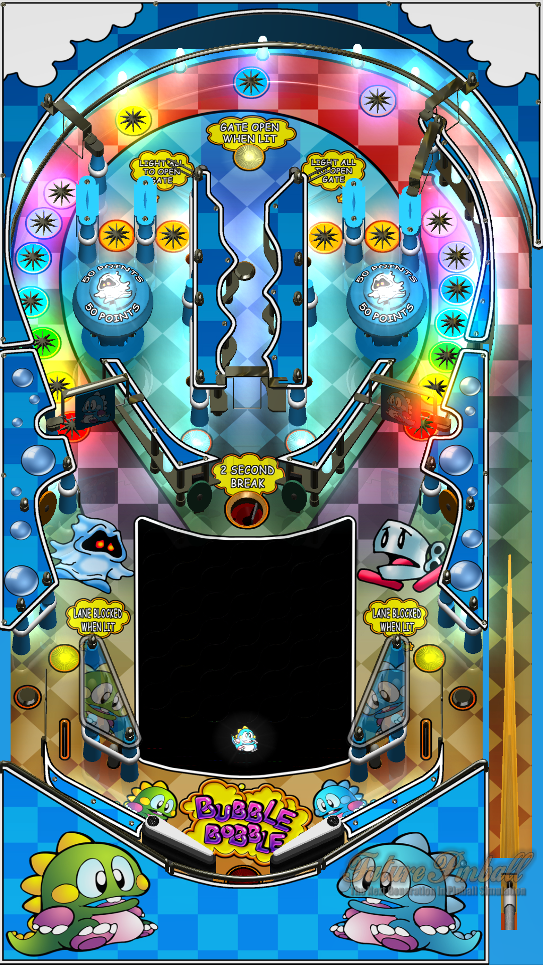 Illustration of Bubble Bobble