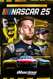 NASCAR 25 Gold Edition - Box - Front (North America) - 600x900