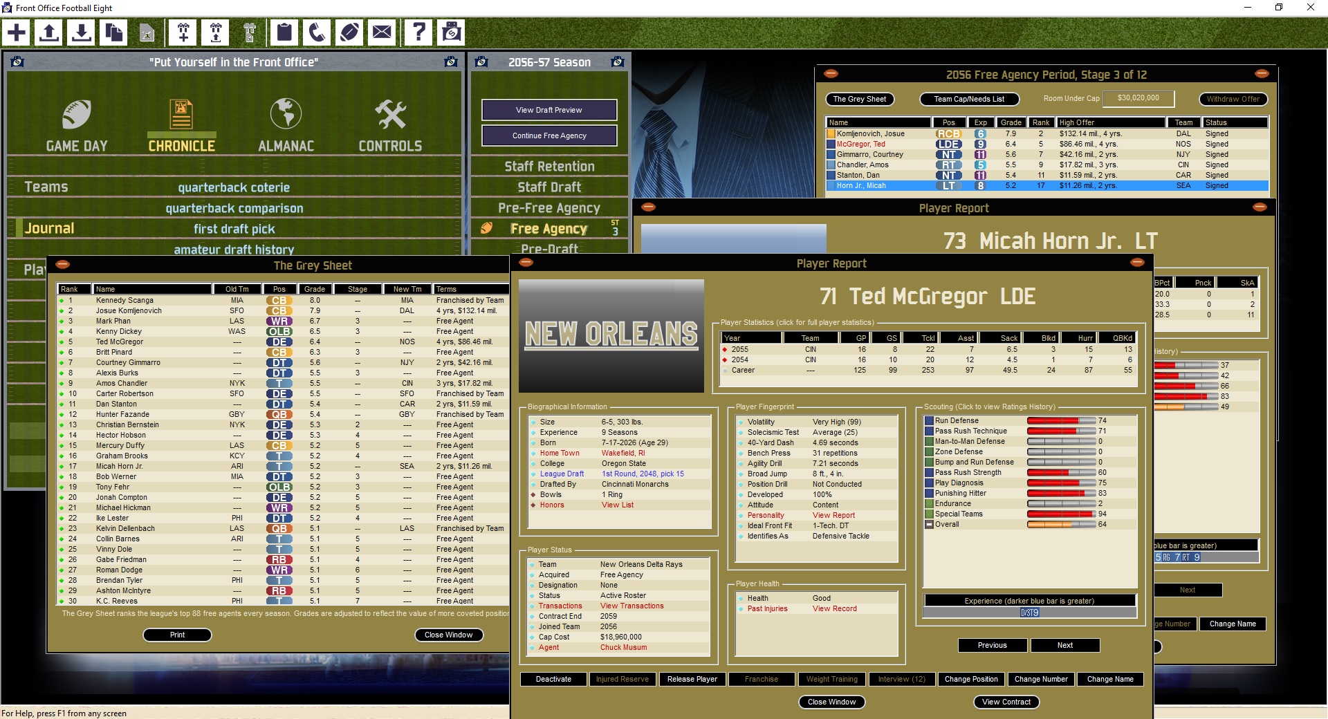 Illustration of Front Office Football 8