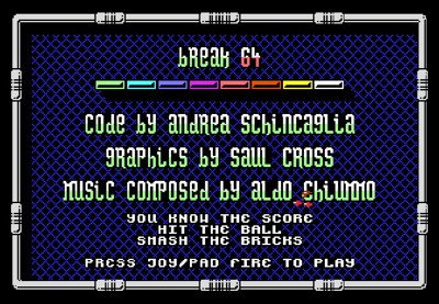 Break 64 - Screenshot - Game Title (null) - 631x437