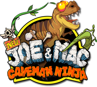 New Joe & Mac: Caveman Ninja - Clear Logo (null) - 800x718