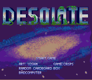 Desolate - Screenshot - Game Title (World) - 256x224