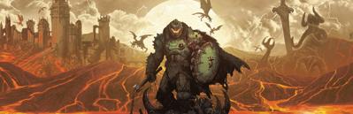 Doom: The Dark Ages - Fanart - Background (null) - 3840x1240