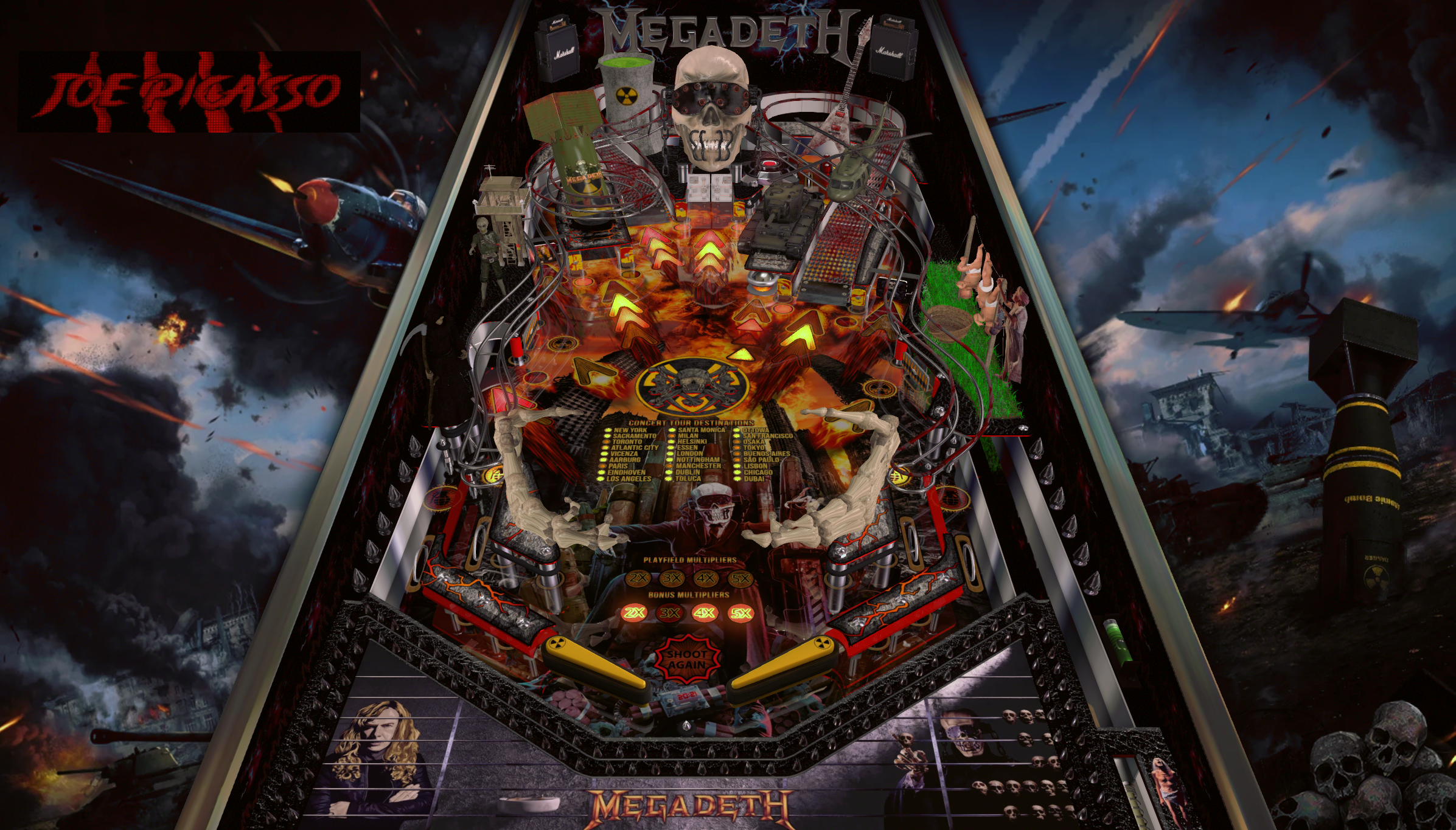 Illustration of Megadeth