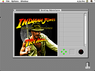 Indiana Jones and his Desktop Adventures - Screenshot - Game Over (United States) - 640x480