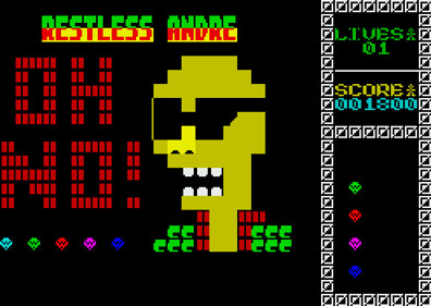 Restless Andre - Screenshot - Game Over (null) - 494x350