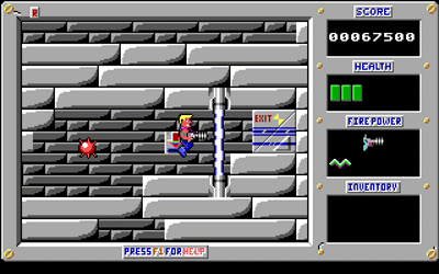 Duke Nukem: Episode 2: Mission: Moonbase - Screenshot - Gameplay (null) - 320x200