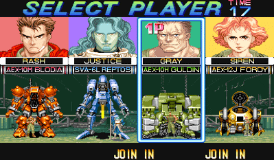 Armored Warriors - Screenshot - Game Select (null) - 384x224