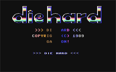 Die Hard (CP Verlag) - Screenshot - Game Title (null) - 320x200