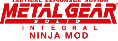 Metal Gear Solid: Integral: Ninja Mod - Clear Logo (null) - 1080x376