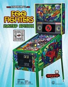 Foo Fighters - Advertisement Flyer - Front (World) - 3218x4140