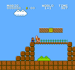 Illustration of New Mario Bros.