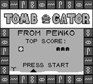 Tomb Gator - Screenshot - Game Title (World) - 160x144