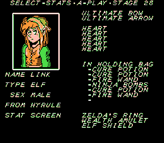 Ring of Zelda - Screenshot - Gameplay (World) - 256x224