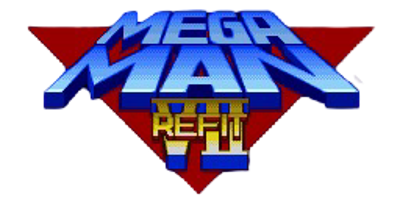 Mega Man 7 Refit - Clear Logo (null) - 256x128