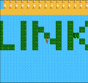 Zelda II: The Triforce of Courage - Screenshot - Gameplay (World) - 256x240