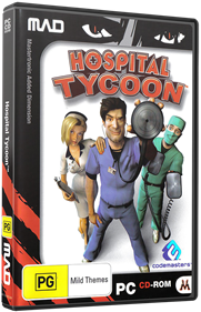 Hospital Tycoon - Box - 3D (null) - 567x878