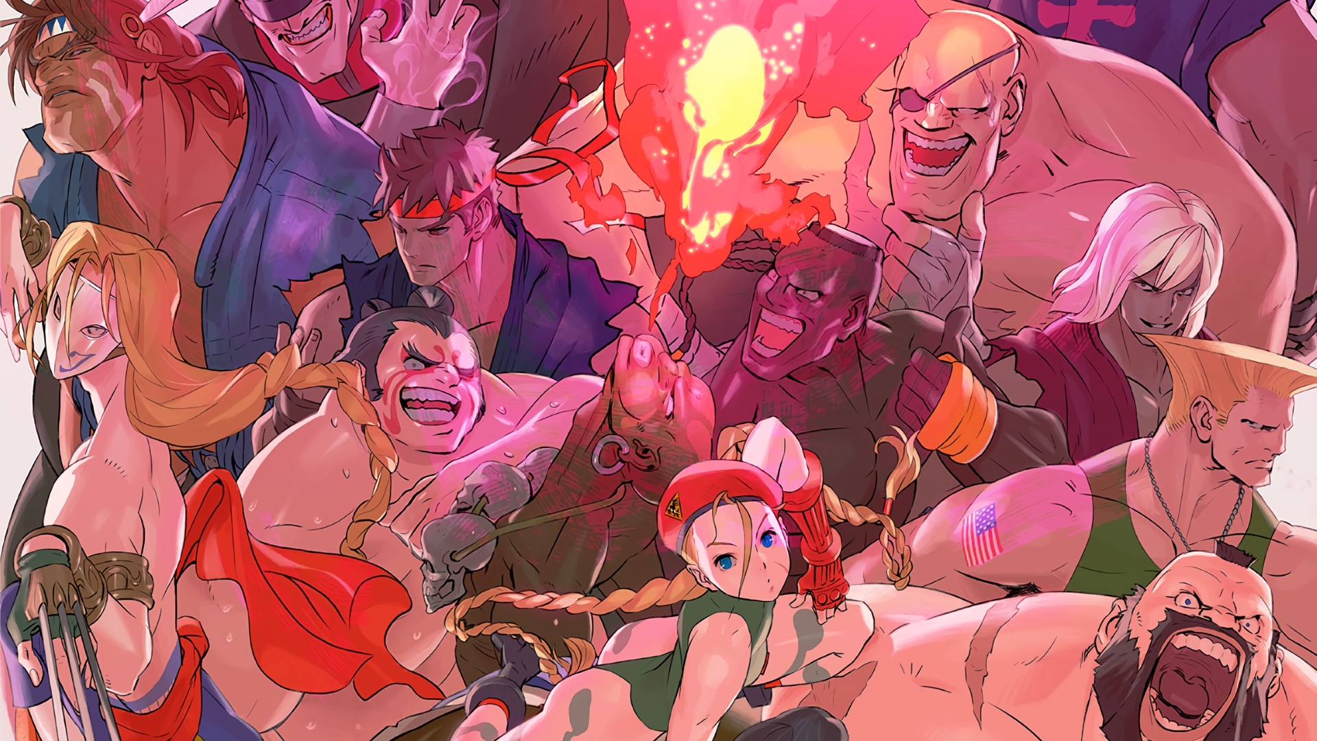 Illustration of Ultra Street Fighter II: The Final Challengers