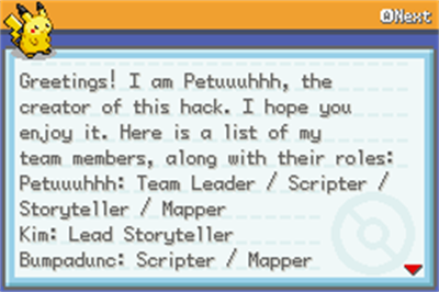 Pokémon Darkness Falls - Screenshot - Gameplay (null) - 240x160