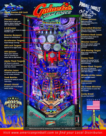 Galactic Tank Force - Advertisement Flyer - Back (null) - 850x1092