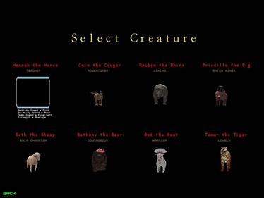 The Zoo Race - Screenshot - Game Select (null) - 1024x768