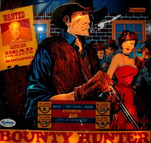 Bounty Hunter: NitroNimbus MOD - Arcade - Marquee (null) - 1087x1027