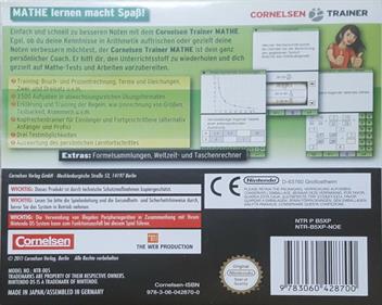 Cornelsen Trainer: Mathe: Klasse 5 + 6 - Box - Back (Germany) - 1203x960